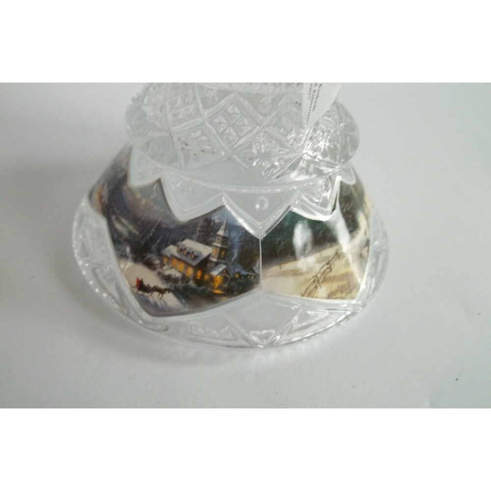 Thomas Kinkade Ornament Crystal Holiday Reflections Christmas Tree 2013 - Picture 4 of 5